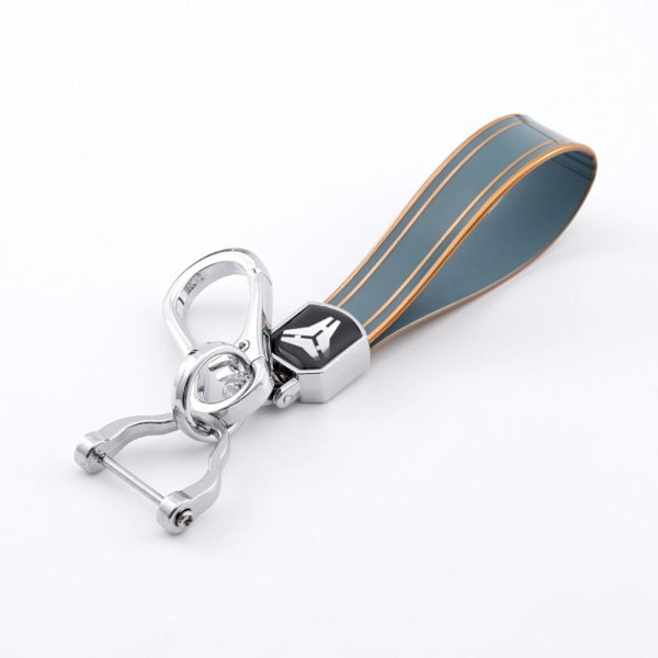 Bilnøglekasse Nøglekasse Cover GRÅ NØGLEKÆRING GRÅ NØGLERKING Grey Key chain