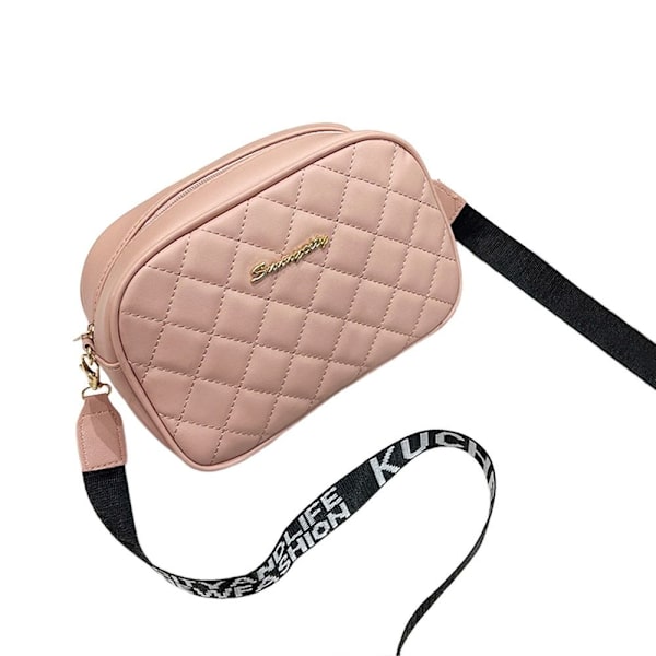 Liten fyrkantig väska Axelväska ROSA pink