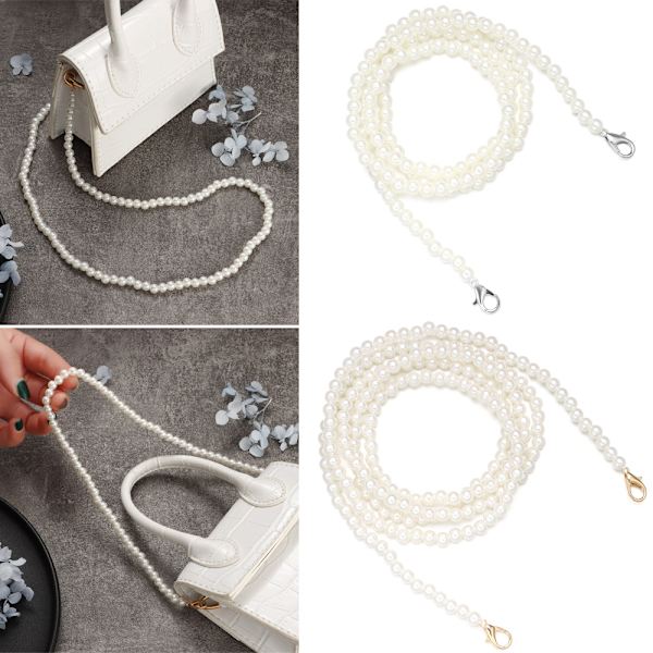 Pearl Strap Tasker Håndtaskehåndtag 30CM 30cm