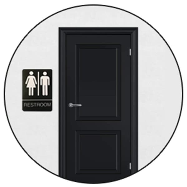 Tegn Identifikationskort Dekorativ plade