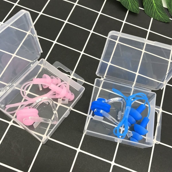 3st/ set Simöronproppar Nosklämma BLÅ Blue