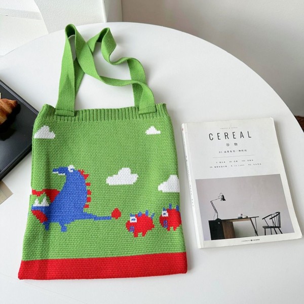 Käsin kudottu Bag Knot -rannekelaukku 1 1 1