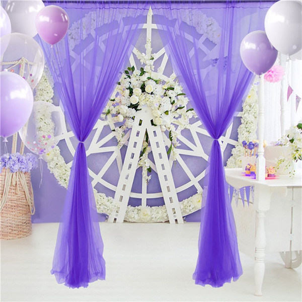 Gardin Voile SORT black