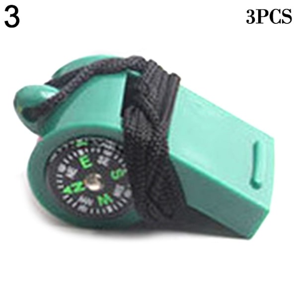 3st Multifunction Whistle 2in1 Compass 3 3 3