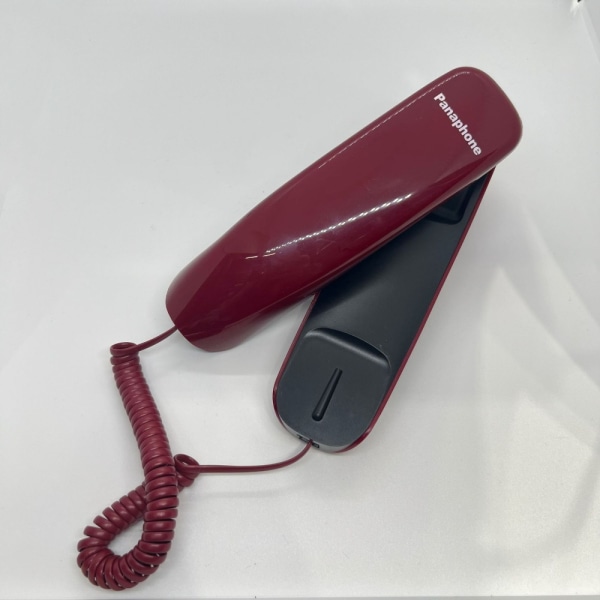Telefon med ledning Kabeltelefon SORT Black