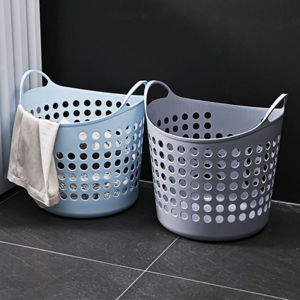 Vasketøjskurv Sammenfoldelig badeværelse Vasketøjskurv BLÅ L blue L