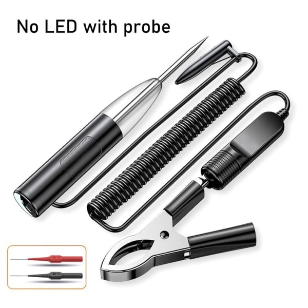 Auton jännitepiiritestauskynä Auton diagnostiikkatyökalu EI LEDiä No LED with probe