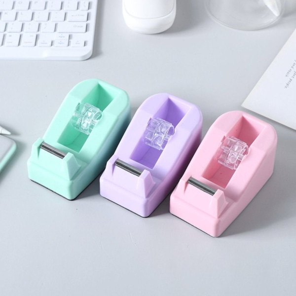 Tape Dispenser Desktop Tape Hållare LILA Purple