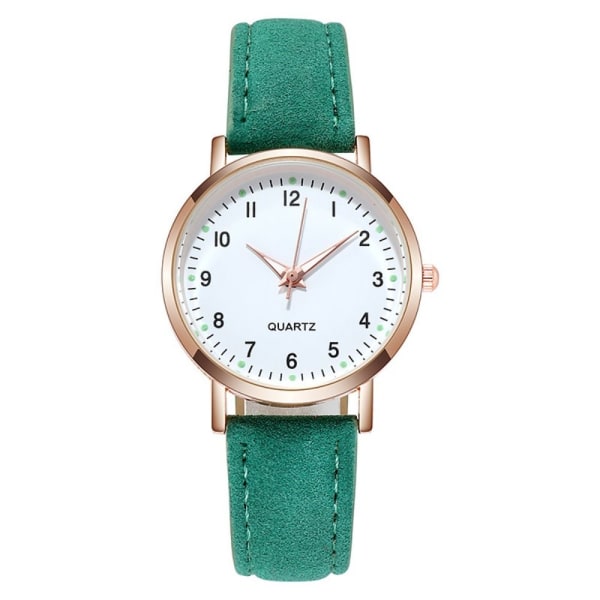 Quartz Armbandsur Luminous Watch GRÖN green