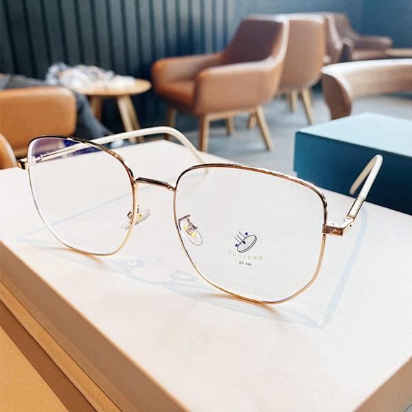 Anti-Blue Light Glasses Ylisuuret silmälasit PINK Pink