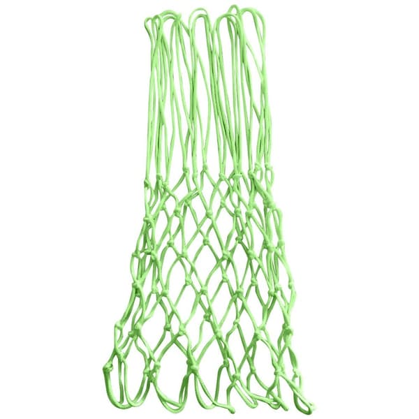 Lysande glödande basketnät vit