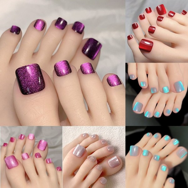 Toe Nails Fake Nails QT0542-17 QT0542-17 qt0542-17