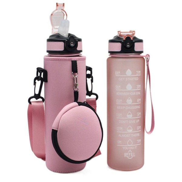 Oppbevaringspose for vannflaske ROSA pink