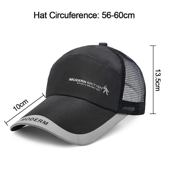 Baseballkeps Solhatt CAP black