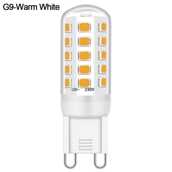LED No Flicker G9-WARM WHITE G9-WARM WHITE G9-Warm White
