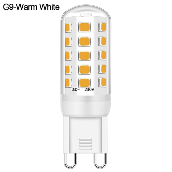 LED No Flicker G9-WARM WHITE G9-WARM WHITE G9-Warm White