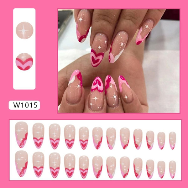Falska naglar Fake Nials W1011 W1011 W1011