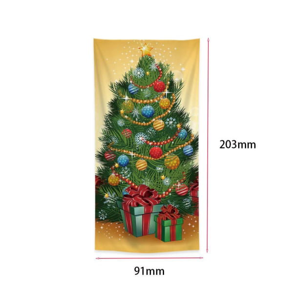 Christmas Elves Door Cover Backdrop Banner 2 2 2