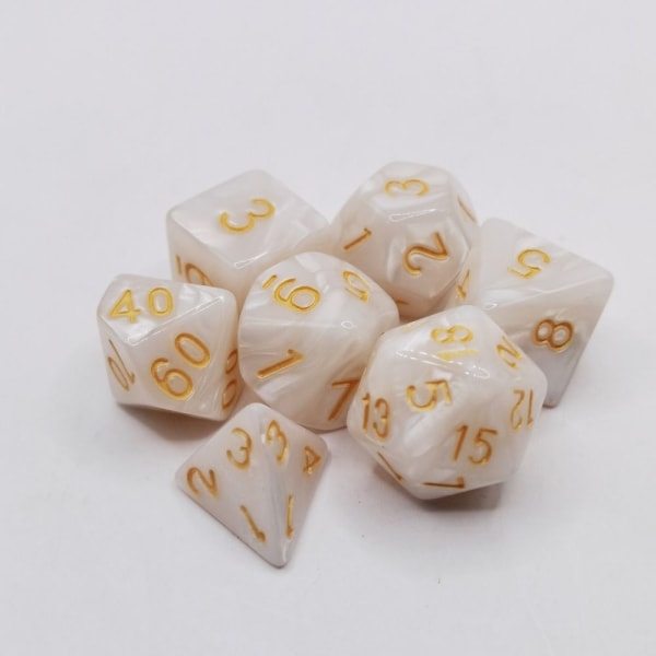 7 stk/sæt DND-terninger Polyhedriske terninger STYLE 7 STYLE 7 Style 7