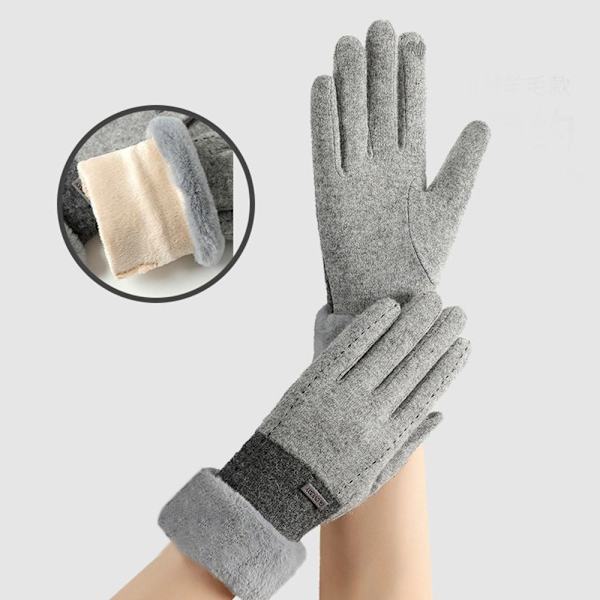 Touch Screen Handsker Håndvarmer GRÅ Grey