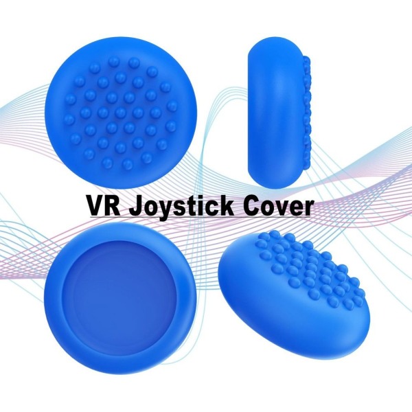 10 stk VR Joystick Cover VR Thumb Caps BLÅ blue