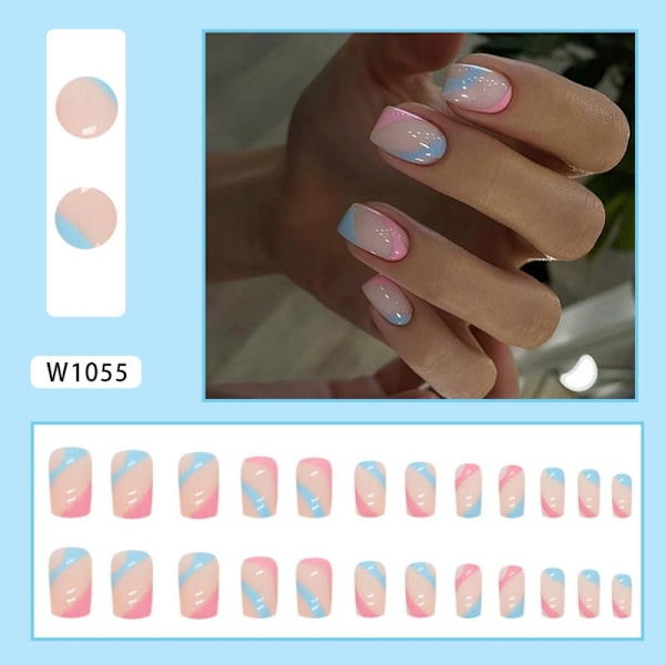 Falska naglar Fake Nials W1072 W1072 W1072