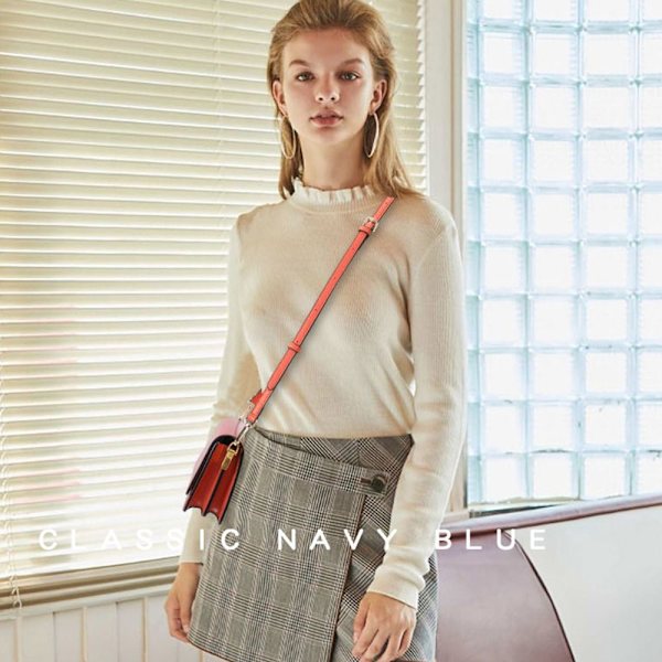 130cm aito nahkahihna käsilaukun vyöt HARMAA grey