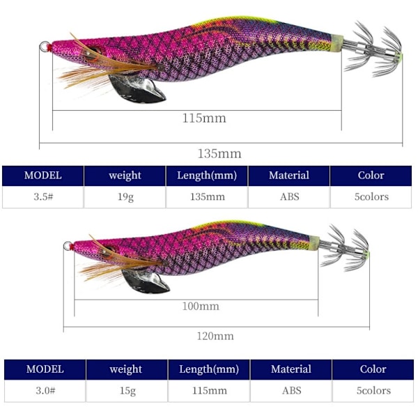 kudos Squid Hook Octopus Bait A19G 19G A19G
