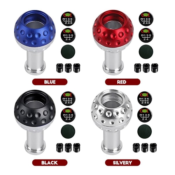 Gear Shift Shift Knott Manuell Trans SILVER Silver