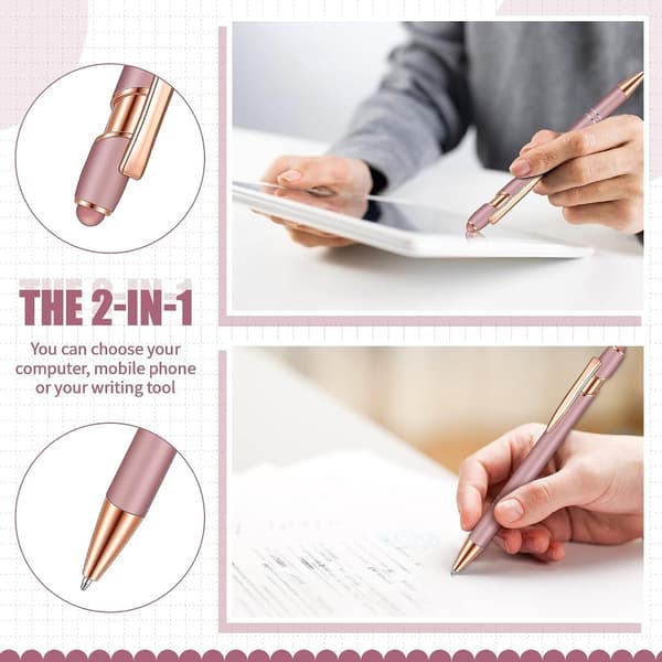 Kulepenn Medium Point Smooth Pen Gummierte penner