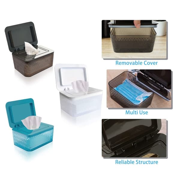 Tissue Box Papir Håndklæde Box BRUN brown