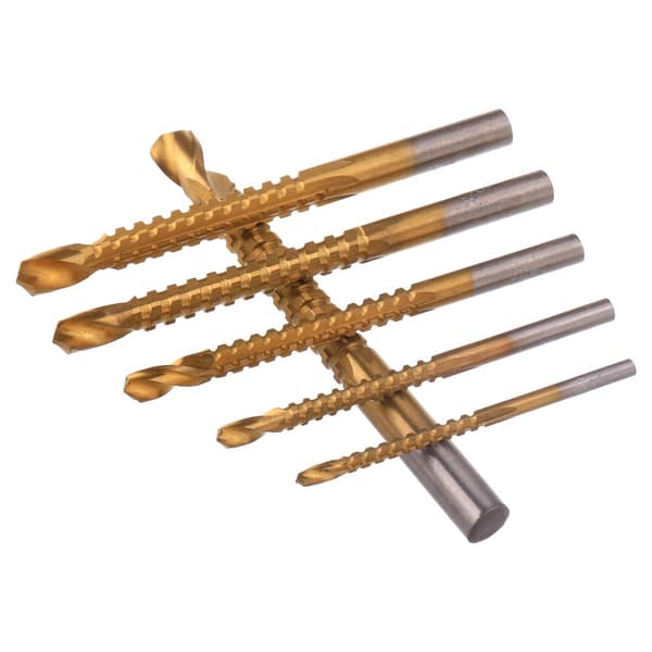 3-8mm Titanium HSS Drill HSS Twist Drill Bits Sett Cutting