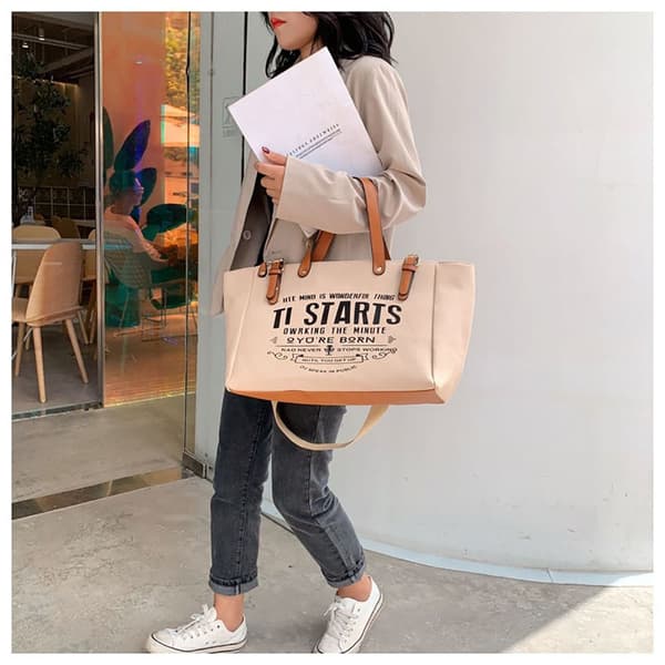 Crossbody Bag Canvas Bag BLÅ BLUE