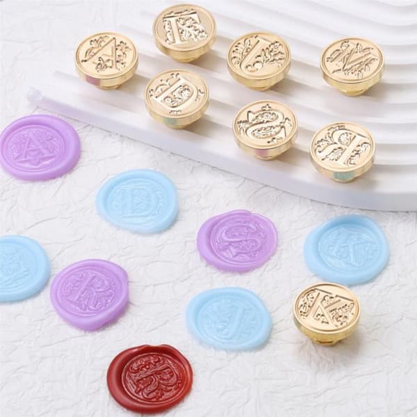 Voks Stempel Hoved Voks Segl Stempel D D D