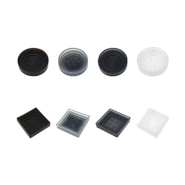 Sengemøbler Risers Anti Vibration Pads GRÅ 45MMSQUARE SQUARE Grey 45mmSquare-Square