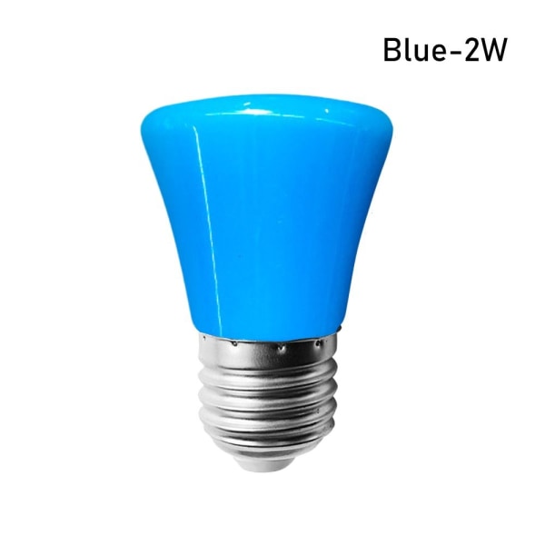 LED-pære Flush Mushroom Lamp BLÅ-2W BLÅ-2W Blue-2W