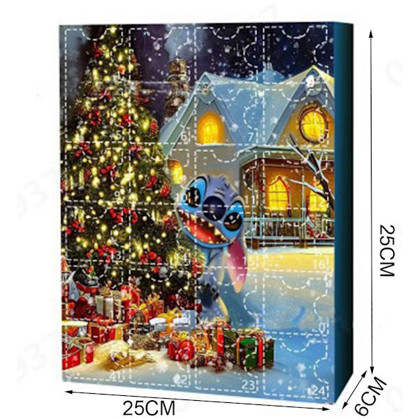 Julkalender med Mickey Mouse i Blind Box - 24 Dagars Nedräkning B B