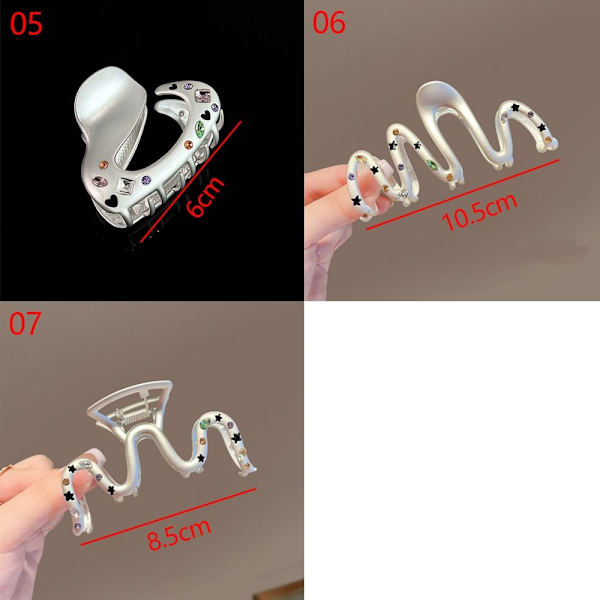 Hårklemme Large Shark Clip 04 04 04