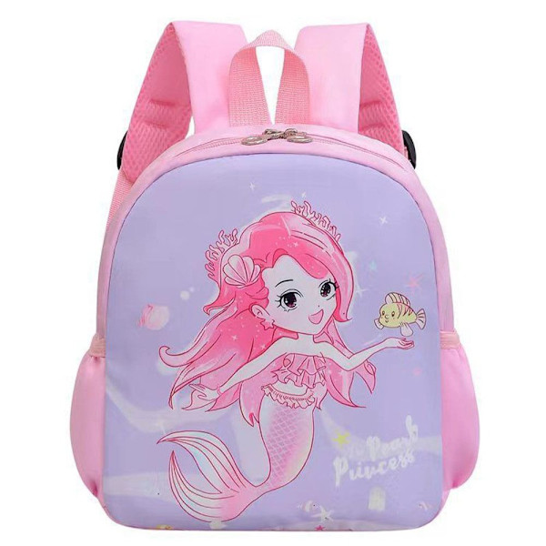 Koululaukku Kindergarten Princess Kevyt Merenneito-reppu