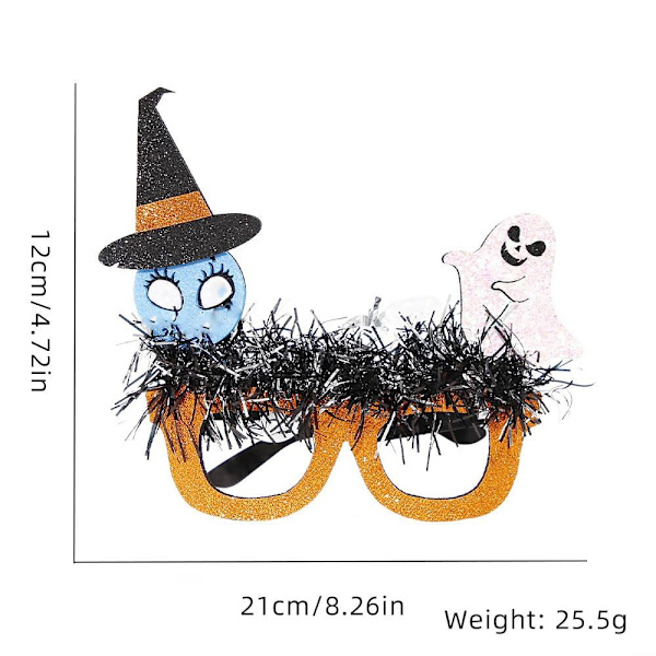 Halloween briller Halloween briller rekvisitter 4 4 4