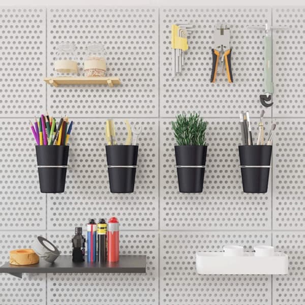 1/6 kpl Pegboard Cups Ring Style 6 kpl 6pcs