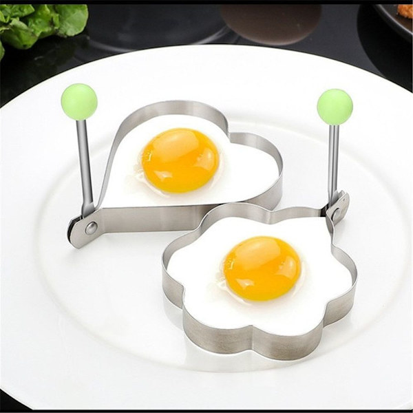 Stekt Egg Pannekake Shaper Stekeform HJERTE HJERTE Heart