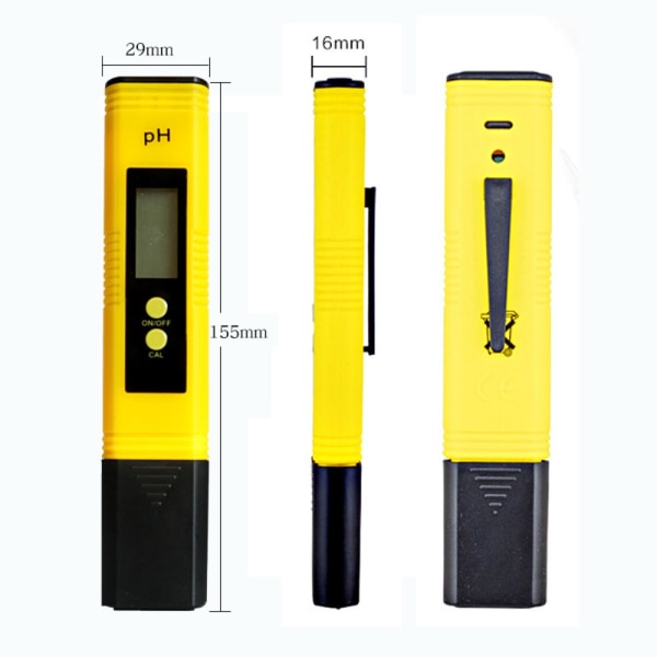 Digital PH Meter Tester Vand Hydroponics PH Tester Pen