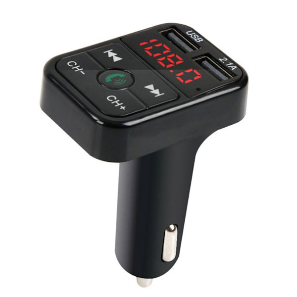 Bil Bluetooth-mottaker Bil MP3-spiller SØLV Silver