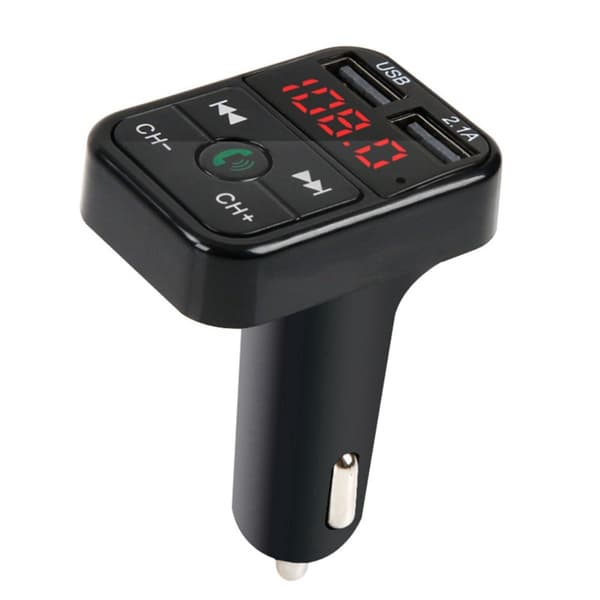 Bil Bluetooth-mottaker Bil MP3-spiller SVART Black