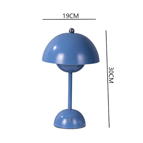 Sopplampe Nattlys BLÅ blue