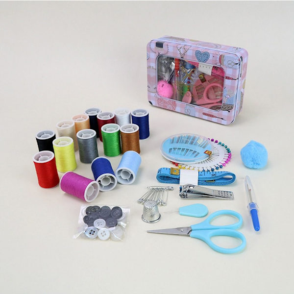 Minisömnadssats Set BLÅ blue