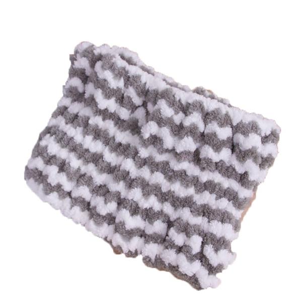 Mikrofiber pandebånd Spa Hijab GRÅ B B GREY B-B