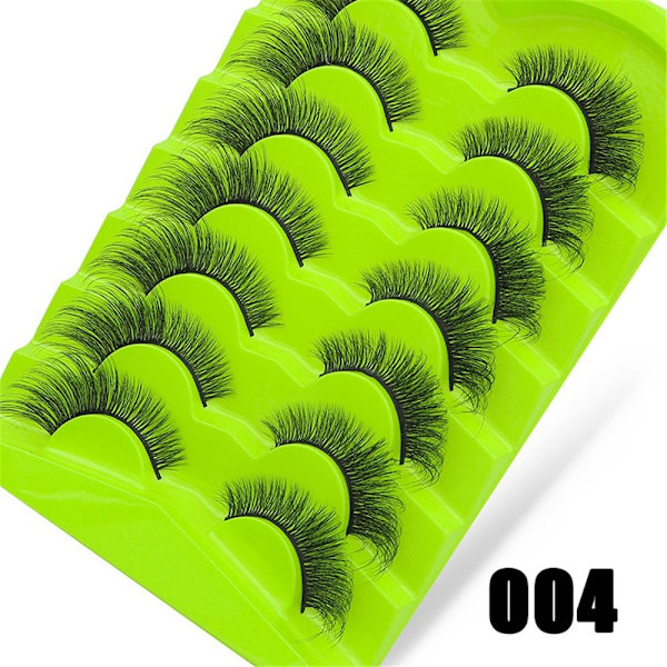 Cat Eye Lashes falska ögonfransar ser ut som förlängningar 004 004 004