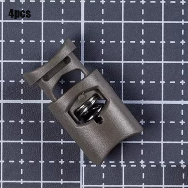 4st Webbing Strap Spänne Slider Fästelement GRÖN Green
